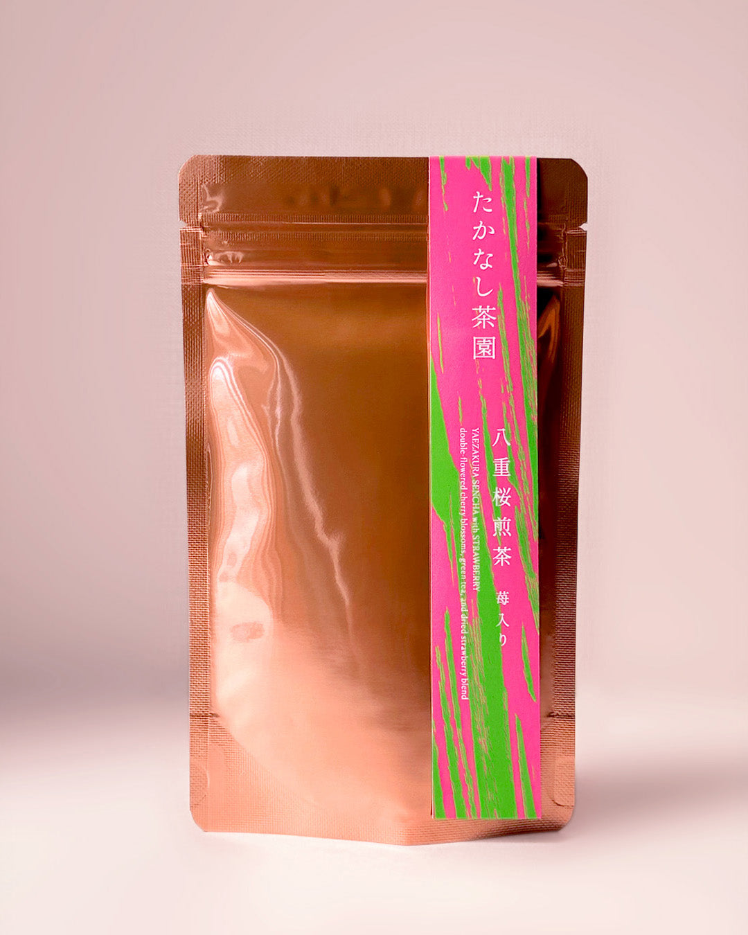 丹沢ボタニカル 八重桜煎茶 苺入り【数量限定生産】 – 高梨茶園