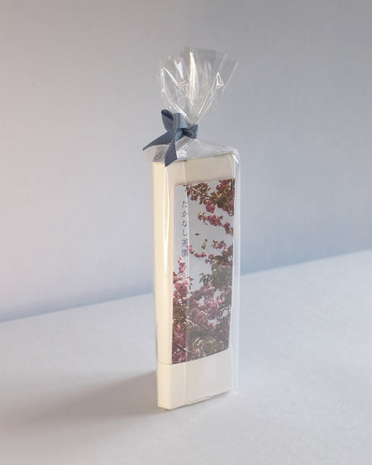 ORIGINAL茶筒箱「お茶ぽん」　丹沢ボタニカル   八重桜煎茶