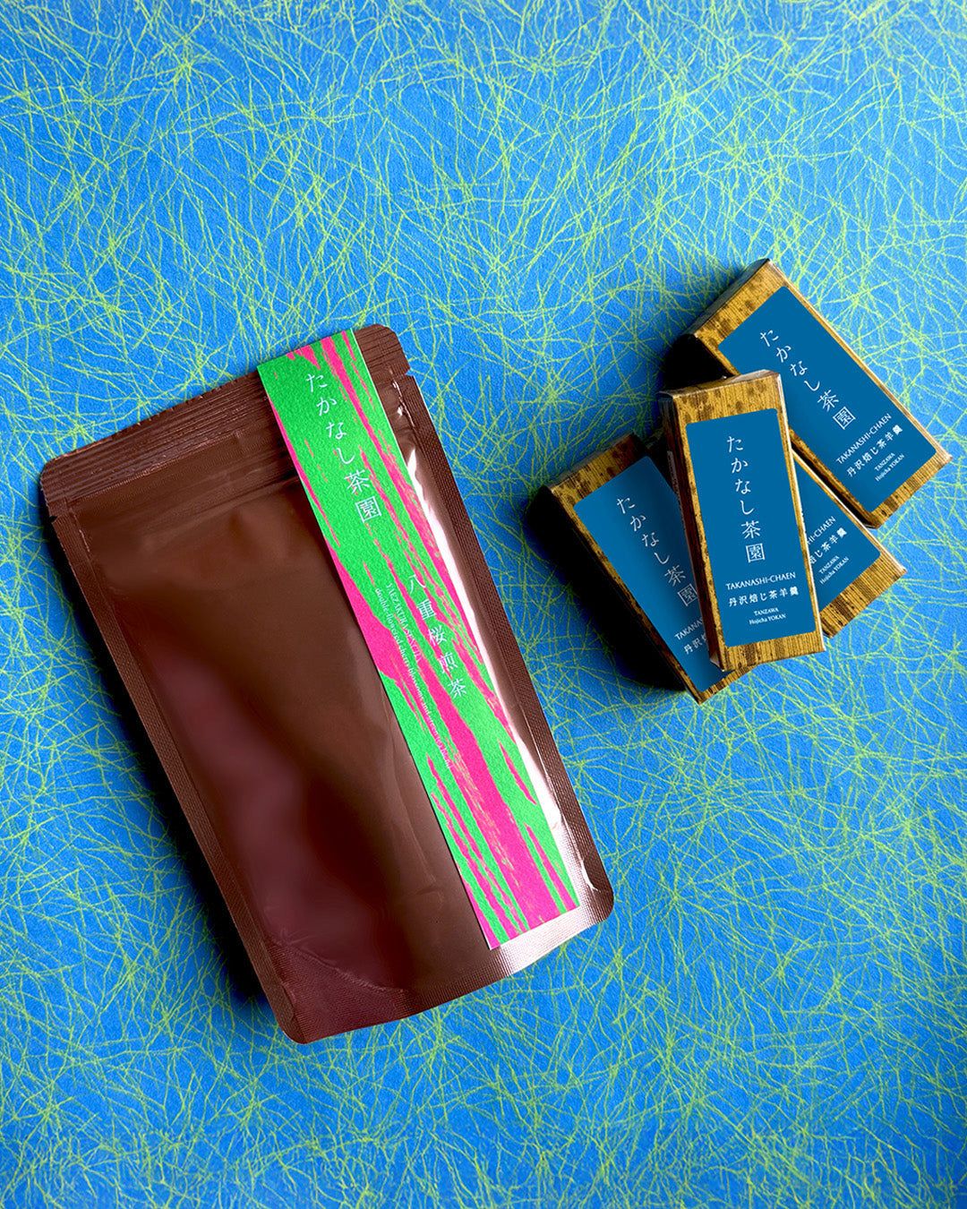 【寿ギフトセット】八重桜煎茶・丹沢焙じ茶羊羹