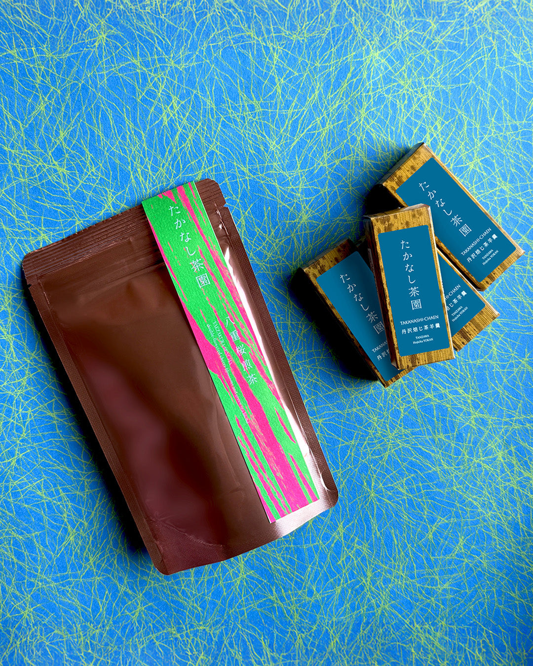 NEW【寿ギフトセット】八重桜煎茶・丹沢焙じ茶羊羹