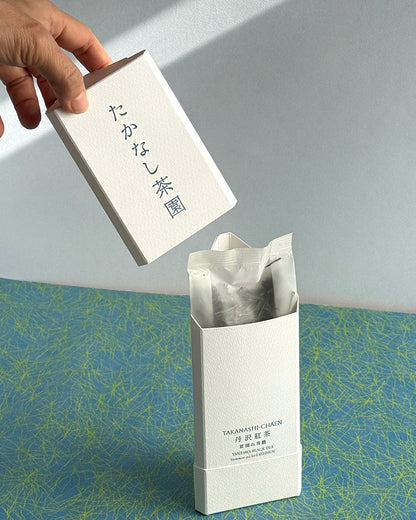 ORIGINAL茶筒箱「お茶ぽん」　丹沢紅茶  夏摘み香駿