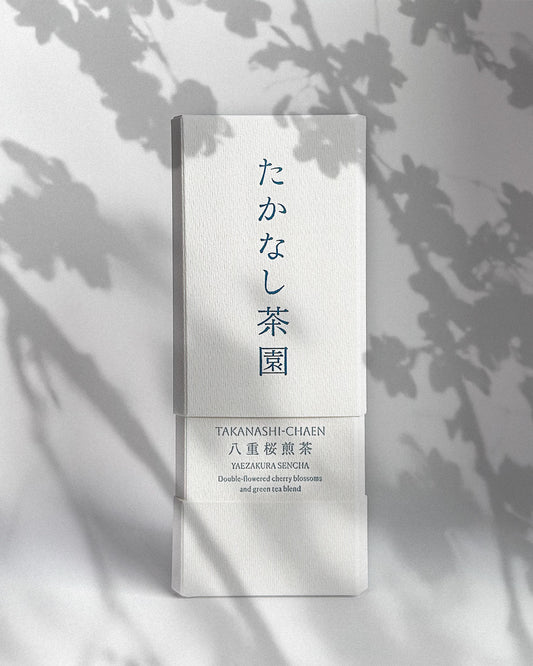 ORIGINAL茶筒箱「お茶ぽん」　丹沢ボタニカル   八重桜煎茶