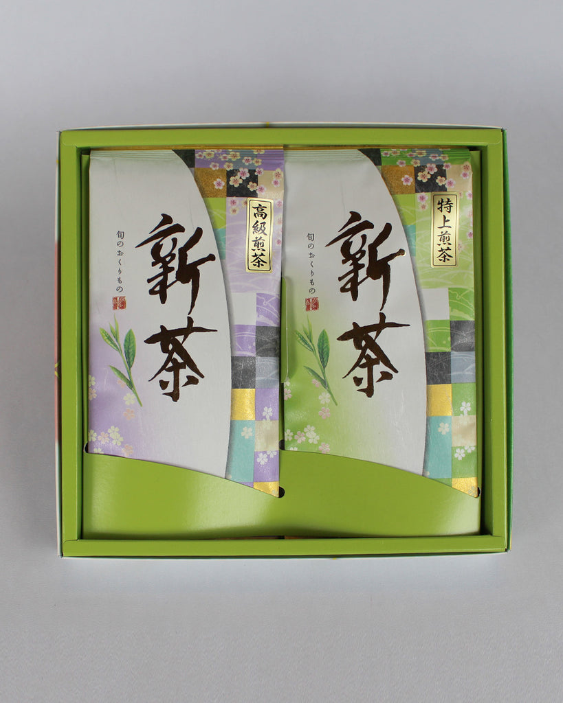 【新茶2026】 高級煎茶・特上煎茶（2種詰め合わせ）TO-25