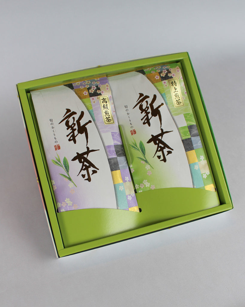 【新茶2026】 高級煎茶・特上煎茶（2種詰め合わせ）TO-25
