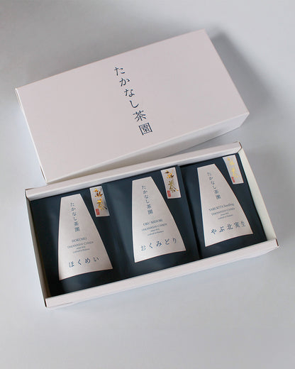 【新茶2026】三代目セレクト 丹沢緑茶 飲み比べセット