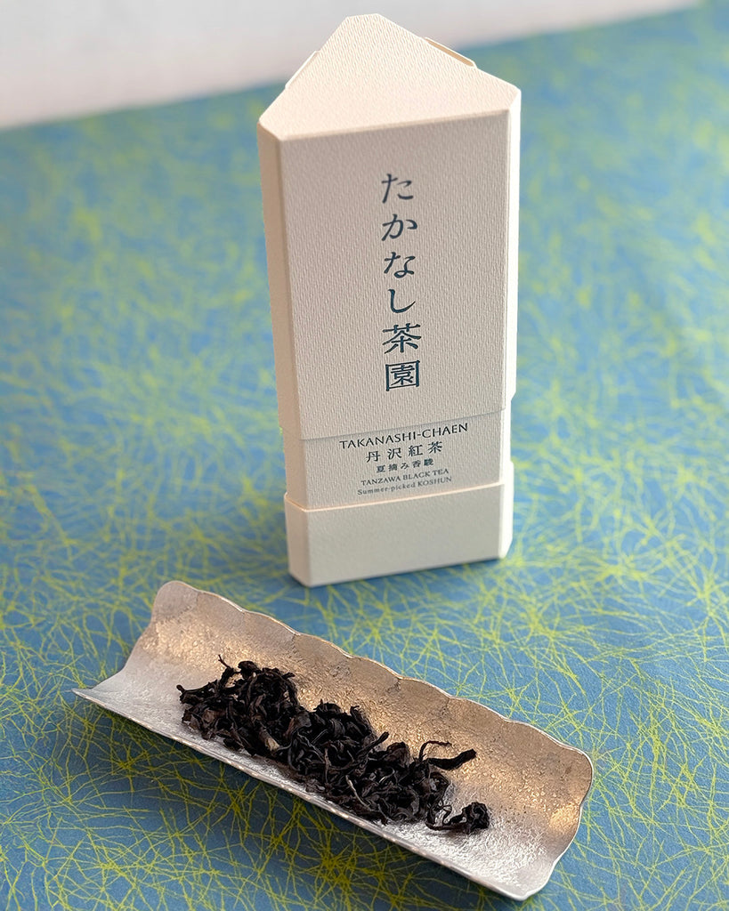 ORIGINAL茶筒箱「お茶ぽん」　丹沢紅茶  夏摘み香駿